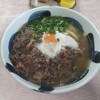 なか田 - 肉うどんにたまごトッピング