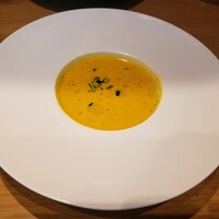 LE PORTIER Par Aux Delices de dodine Toranomon - 南瓜のポタージュ