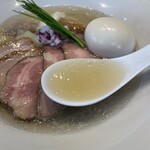 宍道湖しじみ中華蕎麦 琥珀 - 