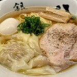 銀座 八五 - ラビオリグルマンディーズ中華そば 2200円