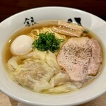 銀座 八五 - ラビオリグルマンディーズ中華そば 2200円