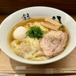 銀座 八五 - ラビオリグルマンディーズ中華そば 2200円