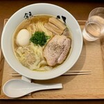 銀座 八五 - ラビオリグルマンディーズ中華そば 2200円