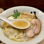 銀座 八五 - ラビオリグルマンディーズ中華そば 2200円