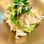 今石飯店 涼華 - 天然ひらめ蒸し物　本ズワイ蟹　香港風