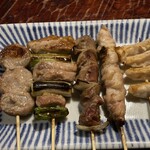 Yakitori Kurotengu - ８本串　1848円（5本）