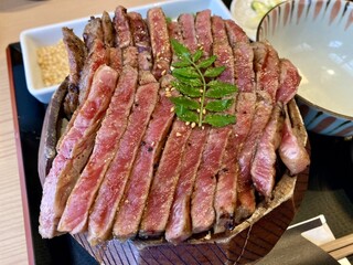 Kominka Yakiniku Kotori - 黒毛和牛まぶしの「肉増し（1,000円）」