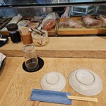 越中屋  - カウンター席