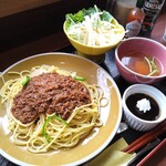 Daikokuya - 日替りランチ（ミートソーススパゲッティ）1000円