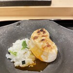 あま木 - 白子とフグ出汁で炊いたおかゆ