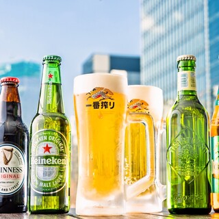 ✨大人気の春テラス！BBQビアガーデン✨昼から生ビールは最高