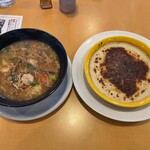 ガスト - 黒酢香る海老酸辣湯麵＆ミートドリア