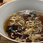 麺 ふじさき - スープ割り