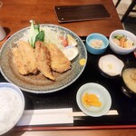 築地 ふじむら - カキフライ定食