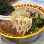 ラーメン 三浦家 - 定番の酒井の麺