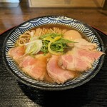 Menno Michi Awo Niyoshi - 特製鶏ラーメン