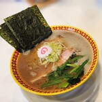 ラーメン 三浦家 - 基本のラーメン＋泡