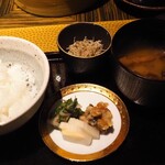 Ekushibu Yugawararikyuu - ご飯・お味噌汁・香の物