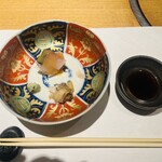 Sushi Ichijirou - 鯵このわた  つぶ貝