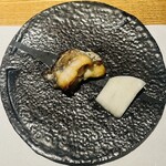 鮨 一二郎 - 太刀魚塩焼き　蕪酢漬け