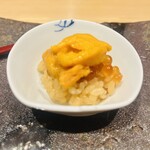 鮨 一二郎 - 雲丹とイクラの小丼