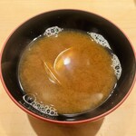 鮨 一二郎 - 浅利の赤だし