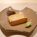 すが弥 - 鮟肝、小西瓜奈良漬 2018年12月