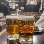 Rojiura Yakiniku Makkusu Za Horumon - 生ビール