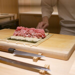 すが弥 - 「本鮪全部巻き」 2019年2月