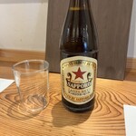 鰻のおかむら - 瓶ビール