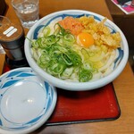 237687044 - 明太釜玉うどんの大盛(1.5キロ)