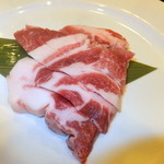 石垣牛焼肉＆ダイニング　琉華 - アグー豚ロース1500円