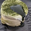 Cafe 蒼 - 抹茶ホールパンケーキ750円。パンケーキ2枚と抹茶ソース！