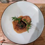 リストランテ ピノキオ - 近江鴨のポルペッティとサツマイモの自家製ゆずヴィネガーソース煮