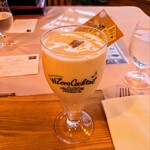 リストランテ ピノキオ - 本日おすすめスムージー。桃のシェイクって感じで大好き。