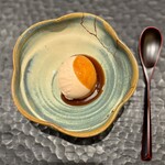 季音 - ブラッドオレンジと自家製マシュマロのアイス