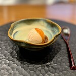 季音 - ブラッドオレンジと自家製マシュマロのアイス