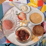 リストランテ ピノキオ - イチゴのソルベがとても美味い