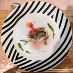 リストランテ ピノキオ - フグと自家製ベーコンのサルティンボッカ