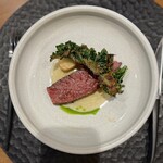 季音 - 山形牛ハラミの薪火焼き