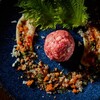 表参道焼肉 KINTAN - 料理写真:焼かない生ハンバーグ