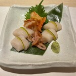Sushi Kusabiya - 帆立と赤貝