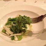 il Sorriso - 食べログ新年会
      水イカと豆の緑のトルネッテ