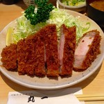 丸一 - 小上ロースかつ定食2014.1