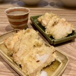 割烹 うめもと - ほうきどり（天ぷら）