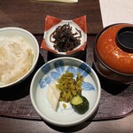 AMANE RESORT SEIKAI - 釜炊き塩糀ご飯