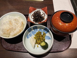 AMANE RESORT SEIKAI - 釜炊き塩糀ご飯