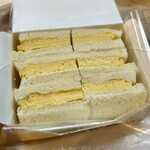 Kafe Imperiaru - 天のや玉子サンドセット 1650円