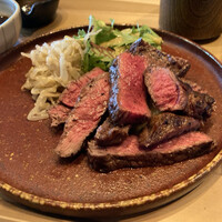 炭火焼肉 肉の匠 ひうち - 和牛赤身ステーキ