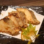Miso pickled mackerel tempura